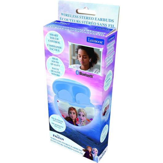 Écouteurs Bluetooth pour enfants La Reine des Neiges Lexibook
