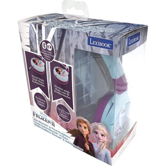Lexibook HPBT010FZ écouteur/casque Écouteurs Avec fil &sans fil Arceau Musique Bluetooth Bleu clair