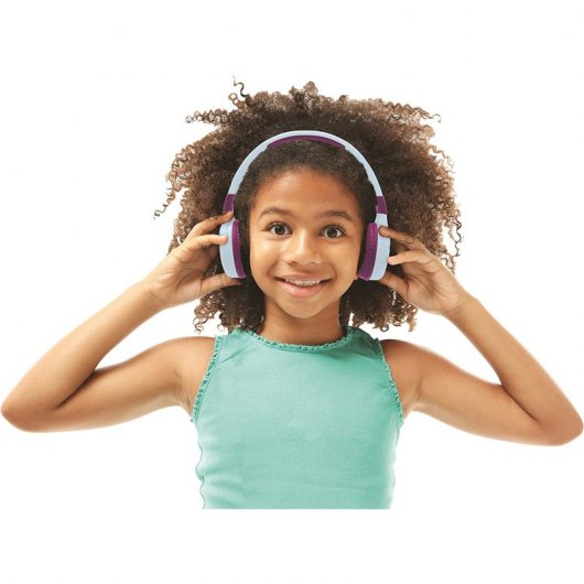 Lexibook HPBT010FZ écouteur/casque Écouteurs Avec fil &sans fil Arceau Musique Bluetooth Bleu clair