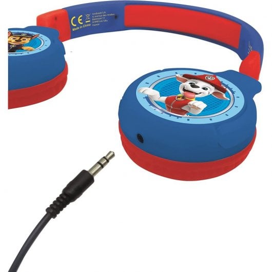 Lexibook Casque Bluetooth Enfant 2 en 1 Paw Patrol