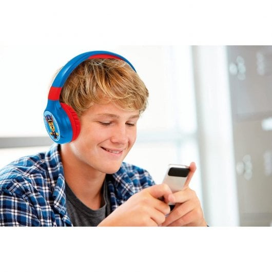 Lexibook Casque Bluetooth Enfant 2 en 1 Paw Patrol
