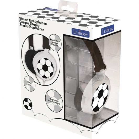 Lexibook Casque Enfant Football Design