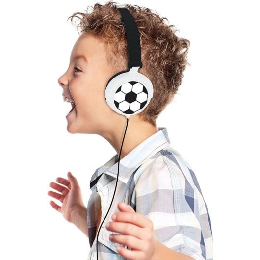 Lexibook Casque Enfant Football Design
