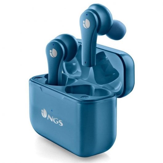 NGS ARTICA BLOOM Auricolare Wireless In-ear Musica e Chiamate USB tipo-C Bluetooth Blu