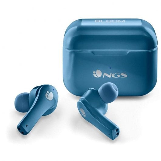NGS ARTICA BLOOM Auricolare Wireless In-ear Musica e Chiamate USB tipo-C Bluetooth Blu