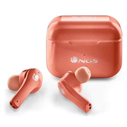 NGS Artica Bloom Auriculares Bluetooth TWS Coral