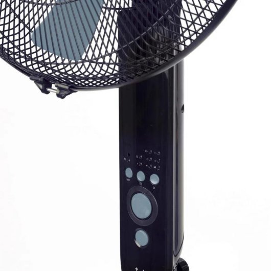 Ventilatore a Piantana Jata JVVP3145 50W 40cm 3 Velocità Telecomando Timer Testa Inclinabile