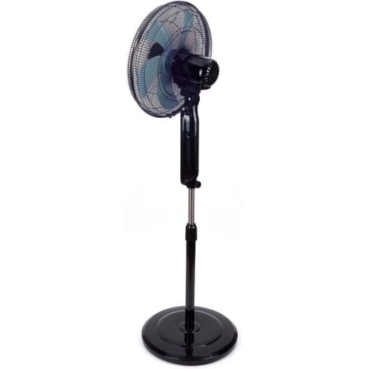 Ventilatore a Piantana Jata JVVP3145 50W 40cm 3 Velocità Telecomando Timer Testa Inclinabile