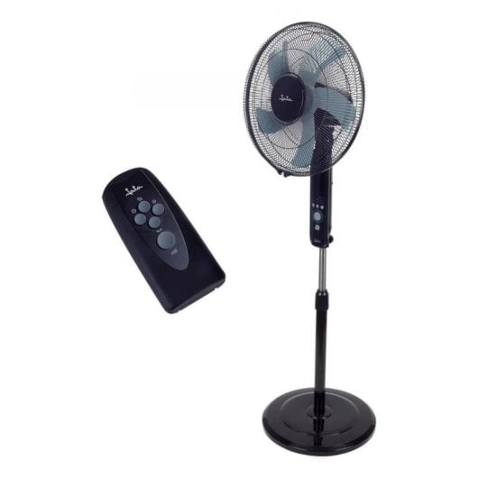 Ventilatore a Piantana Jata JVVP3145 50W 40cm 3 Velocità Telecomando Timer Testa Inclinabile