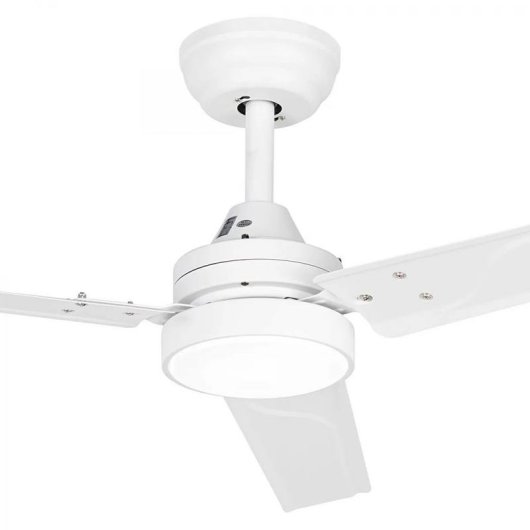 Ventilatore da Soffitto con Luce Jata JVTE4233 40W 106cm 6 Velocità Motore DC Telecomando Silenzioso Inverno