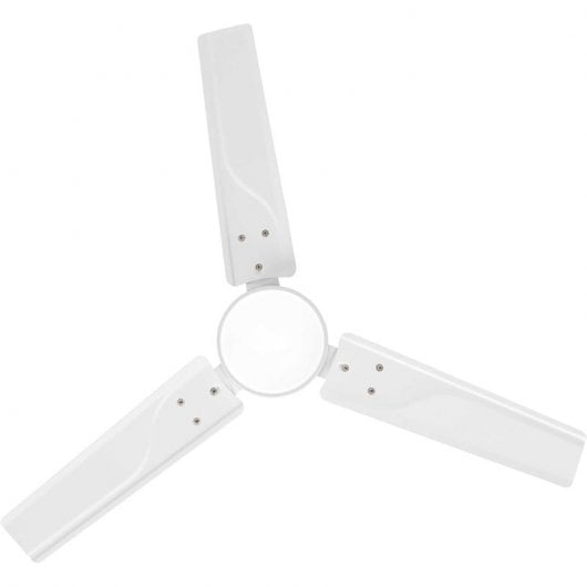 Jata JVTE4233 Ventilador de Techo con Luz LED y Mando 40W Blanco