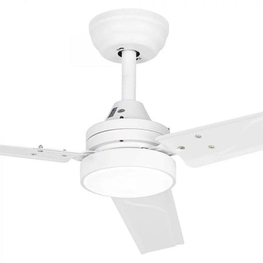 Ventilatore da Soffitto con Luce Jata JVTE4233 40W 106cm 6 Velocità Motore DC Telecomando Silenzioso Inverno