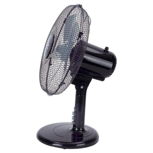 Ventilador de Sobremesa Jata JVVM3124 45W 3 Velocidades Oscilación Automática Cabezal Inclinable