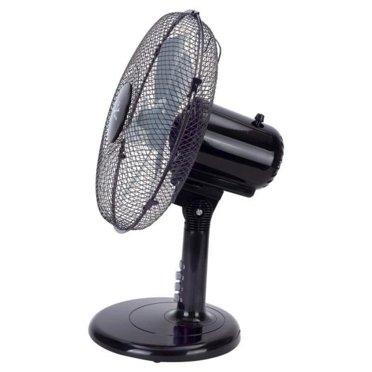 Ventilador de Sobremesa Jata JVVM3124 45W 3 Velocidades Oscilación Automática Cabezal Inclinable