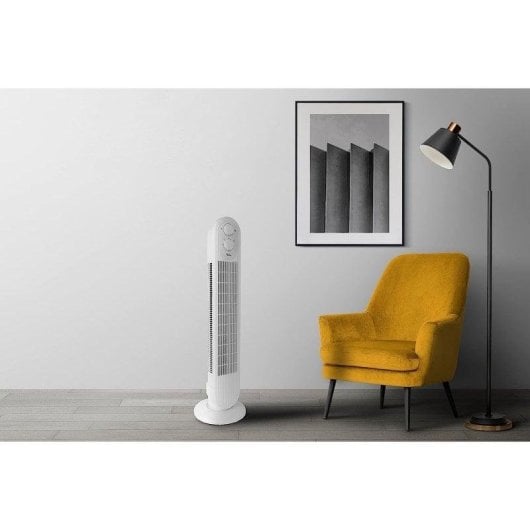 Ventilador Torre Jata JVVT3043 45W 3 Velocidades Oscilante Temporizador Silencioso