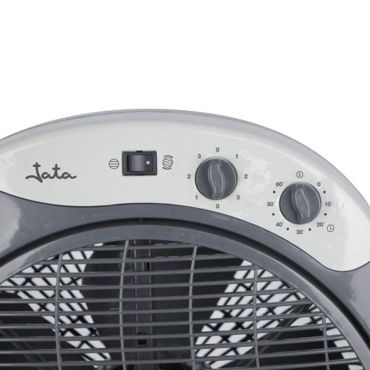 Bodenventilator Jata JVVS3015 40W 5 Flügel 3 Stufen Timer Metallgitter