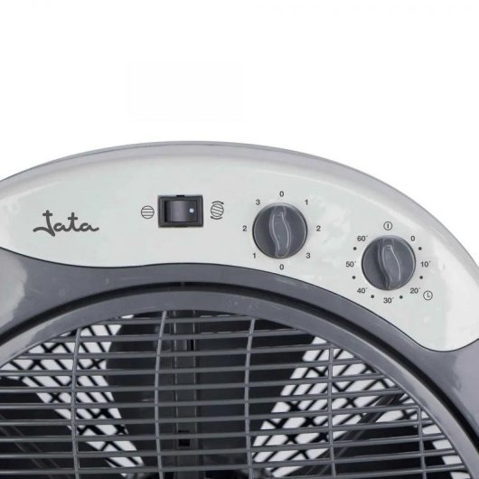 Bodenventilator Jata JVVS3015 40W 5 Flügel 3 Stufen Timer Metallgitter