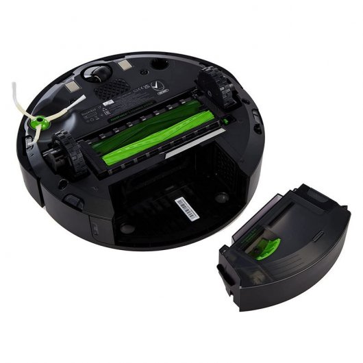 iRobot Roomba i7+ Robot aspirapolvere medio argento + base pulita stazione di svuotamento automatica