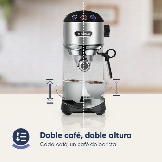 Cafetière expresso Origial BARISTAEXPERT 19 19 barres en acier inoxydable