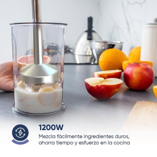 Batedor de mão Origial Hand&Mix 1200W com acessórios