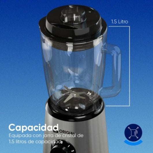 Liquidificador Origial Blend&Mix 1000W ORIMIX1000-IN Capacidade 1.5L Aço Inoxidável