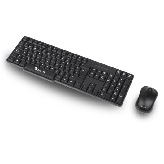 NGS Euphoria Kit Combo Teclado e Rato Sem Fios Layout QWERTY (PT)