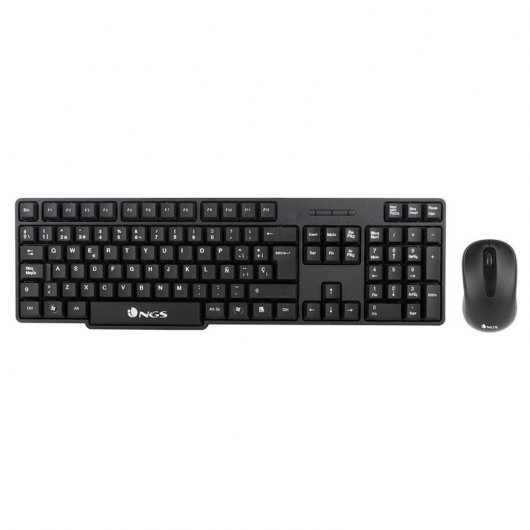 NGS Euphoria Kit Combo Teclado e Rato Sem Fios Layout QWERTY (PT)