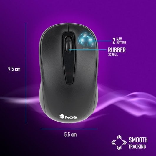 NGS Euphoria Kit Combo Teclado e Rato Sem Fios Layout AZERTY FR