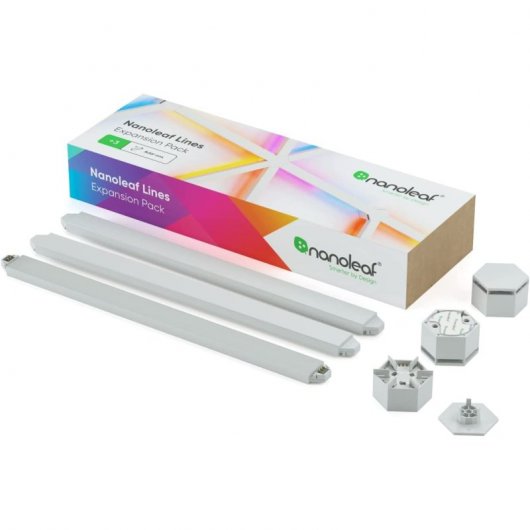 Pack d'extension Nanoleaf Lines 60 degrés 3 lignes LED