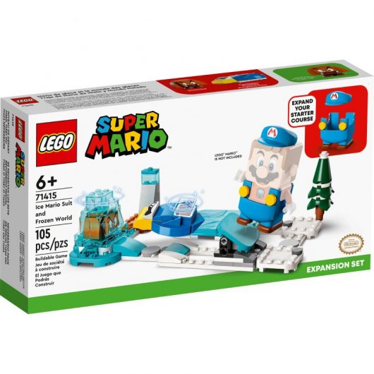 Lego Súper Mario Set de Expansión: Mario de Hielo y Mundo Helado