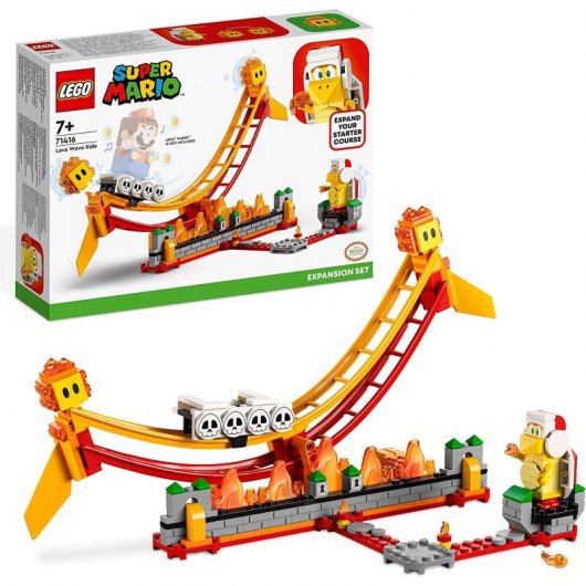 Lego Súper Mario Set de Expansión: Gran Ola de Lava