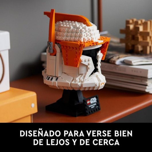 Kit de construcción LEGO® Star Wars™ 75350 Casco del Comandante Clon Cody (776 piezas)
