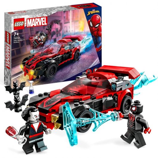 Lego Marvel Spiderman Miles Morales vs Morbius