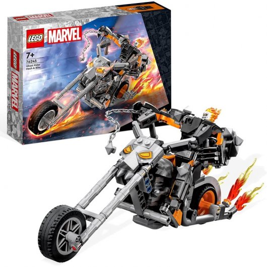 Lego Marvel Meca y Moto del Motorista Fantasma