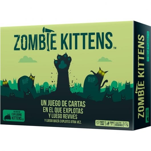 Jeu de société Asmodee Zombie Chatons