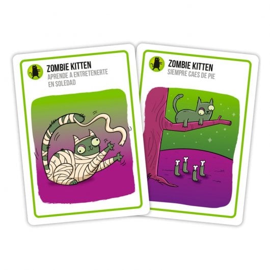 Jeu de société Asmodee Zombie Chatons