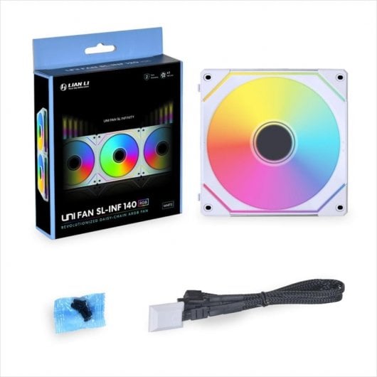 Lian-Li UNI SL-INFINITY 140 ARGB Ventilateur 140 mm Blanc