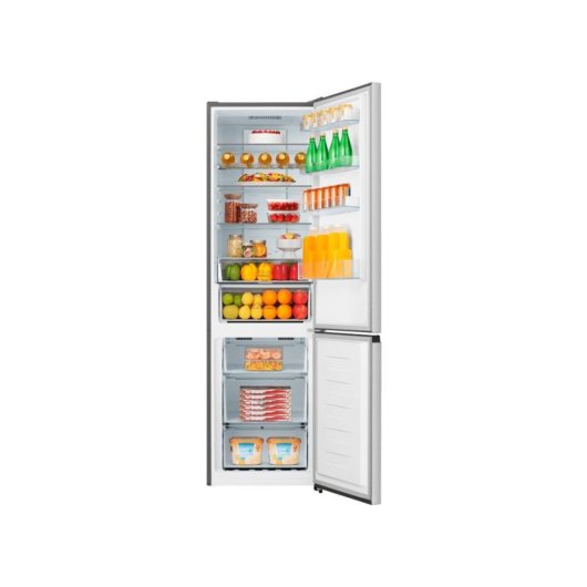Frigorífico Combi Hisense RB440N4BCE No Frost 200 cm 336 L E Inox