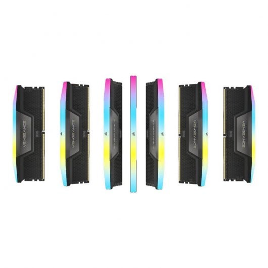 Corsair Vengeance RGB DDR5 6200MHz PC5-49600 32GB 2x16GB CL36 Pretas
