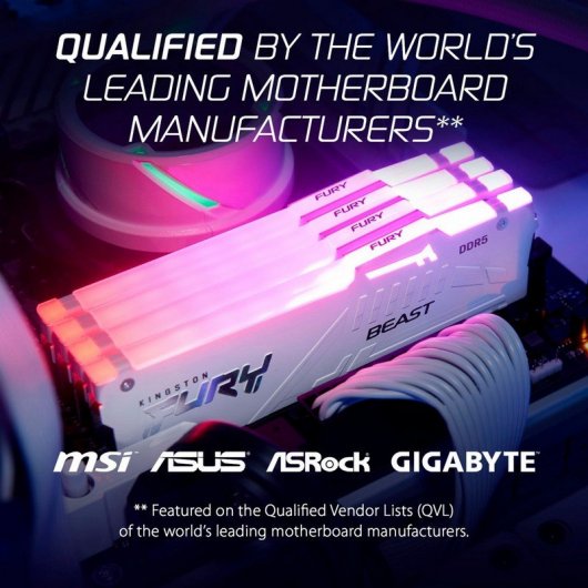 Kingston Technology FURY Beast RGB Speichermodul 1 x 32 GB 3000 MHz