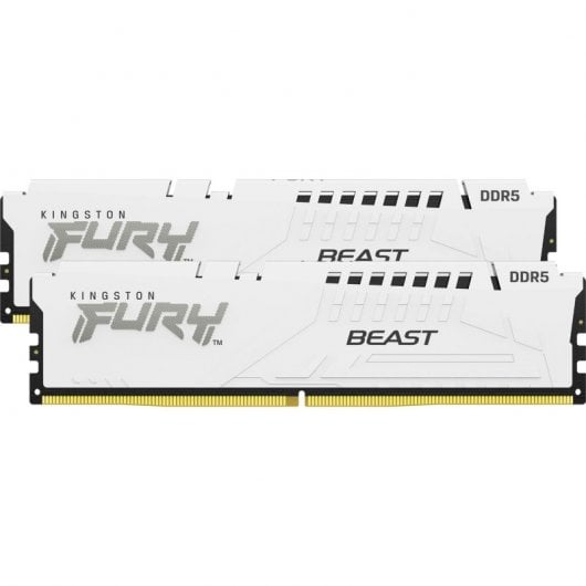 Kingston Technology FURY 32 GB 5200 MT/s DDR5 CL36 DIMM (Kit da 2) Beast White EXPO