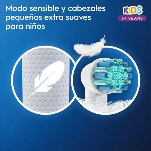 Brosse à Dents Électrique Oscillo-Rotative Oral-B Kids Lightyear 2 Modes Minuteur Étui