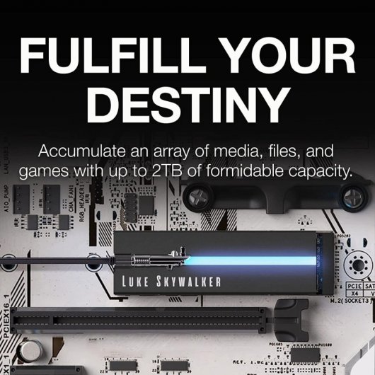 Seagate Lightsaber Collection Special Edition FireCuda 2TB PCIe Gen4