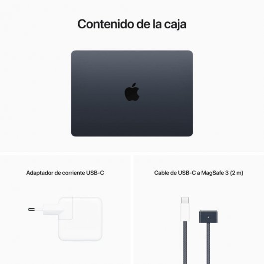 Apple MacBook Air Apple M2/16GB/256GB SSD/Octa Core GPU/13.6" Cinzento Sideral (PT)