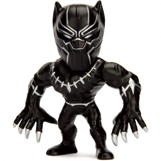 Jada Avengers Figura de Black Panther de Metal 10cm Coleccionismo