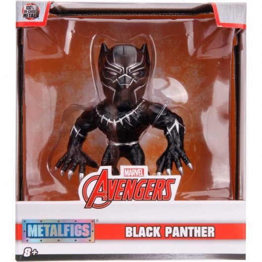 Jada Avengers Figura de Black Panther de Metal 10cm Coleccionismo