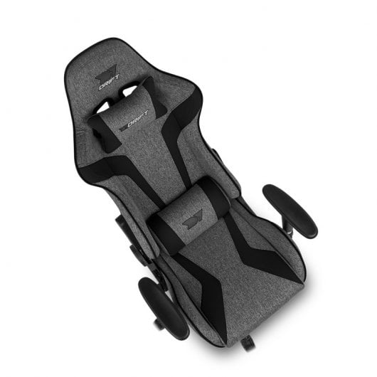 Drift DR90 Silla Gaming de Tela Negra/Gris
