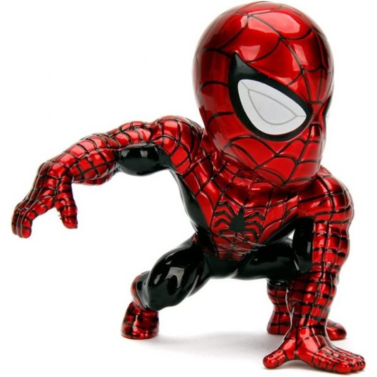 Jada Avengers Figura Spiderman de Metal 10cm Coleccionismo