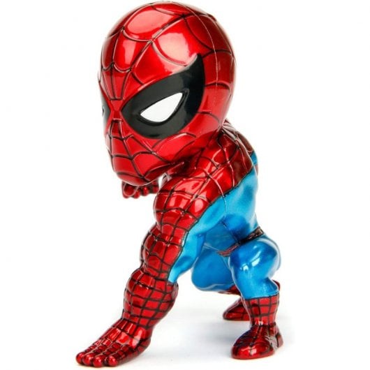 Jada Avengers Figura Spiderman Clásico de Metal 10cm Coleccionismo
