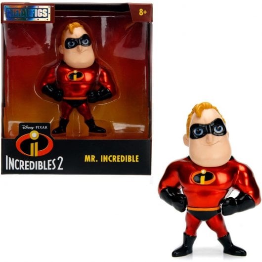 Jada Disney Figura Mr. Increíble de Metal 10cm Coleccionismo